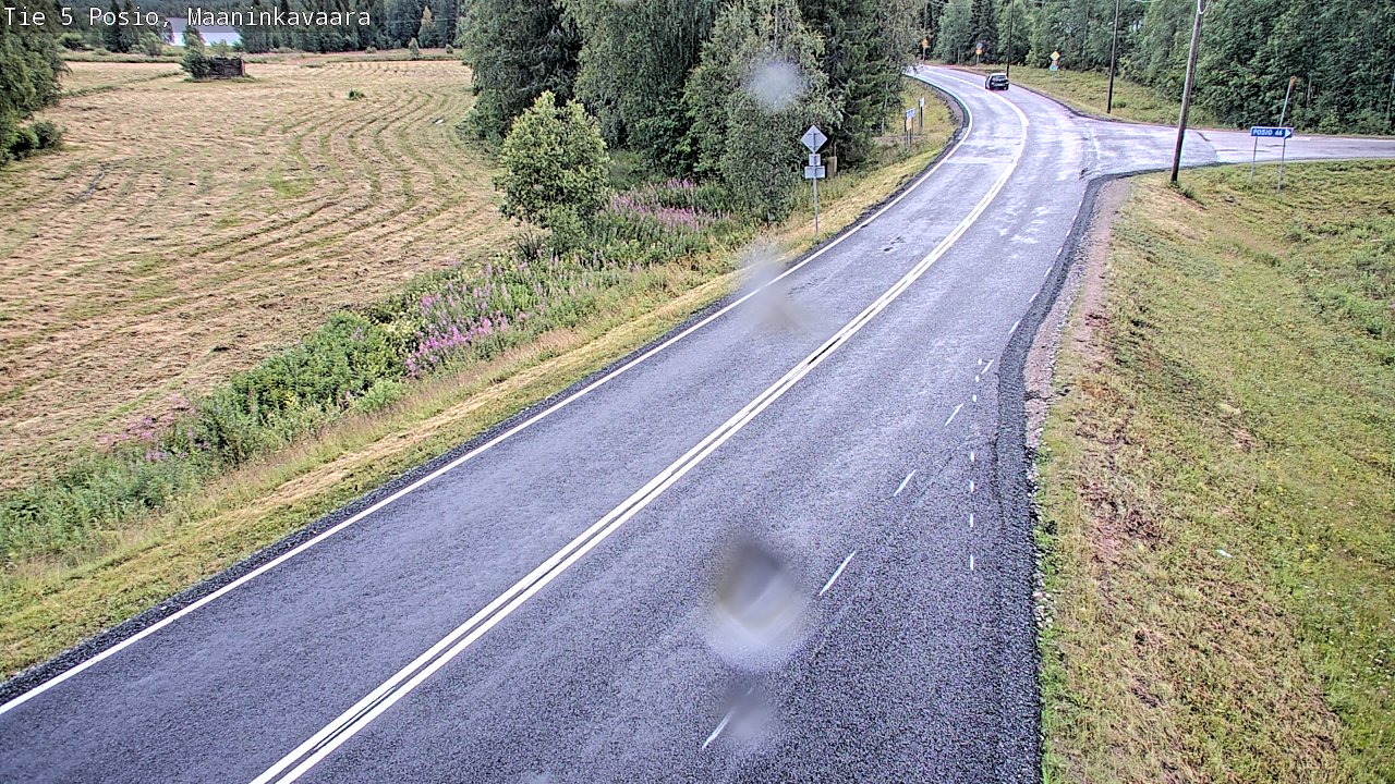 Kelikamerat Kuva Tie 5 Posio, Maaninkavaara, Posio, Lappi