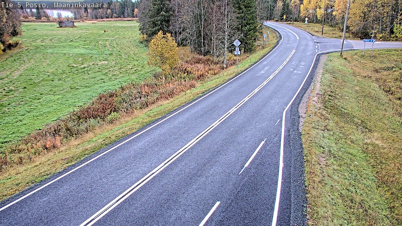Kelikamerat Kuva Tie 5 Posio, Maaninkavaara, Posio, Lappi