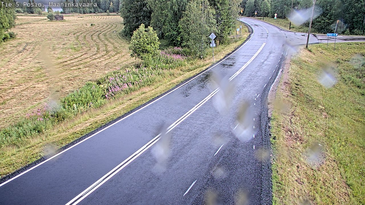 Kelikamerat Kuva Tie 5 Posio, Maaninkavaara, Posio, Lappi