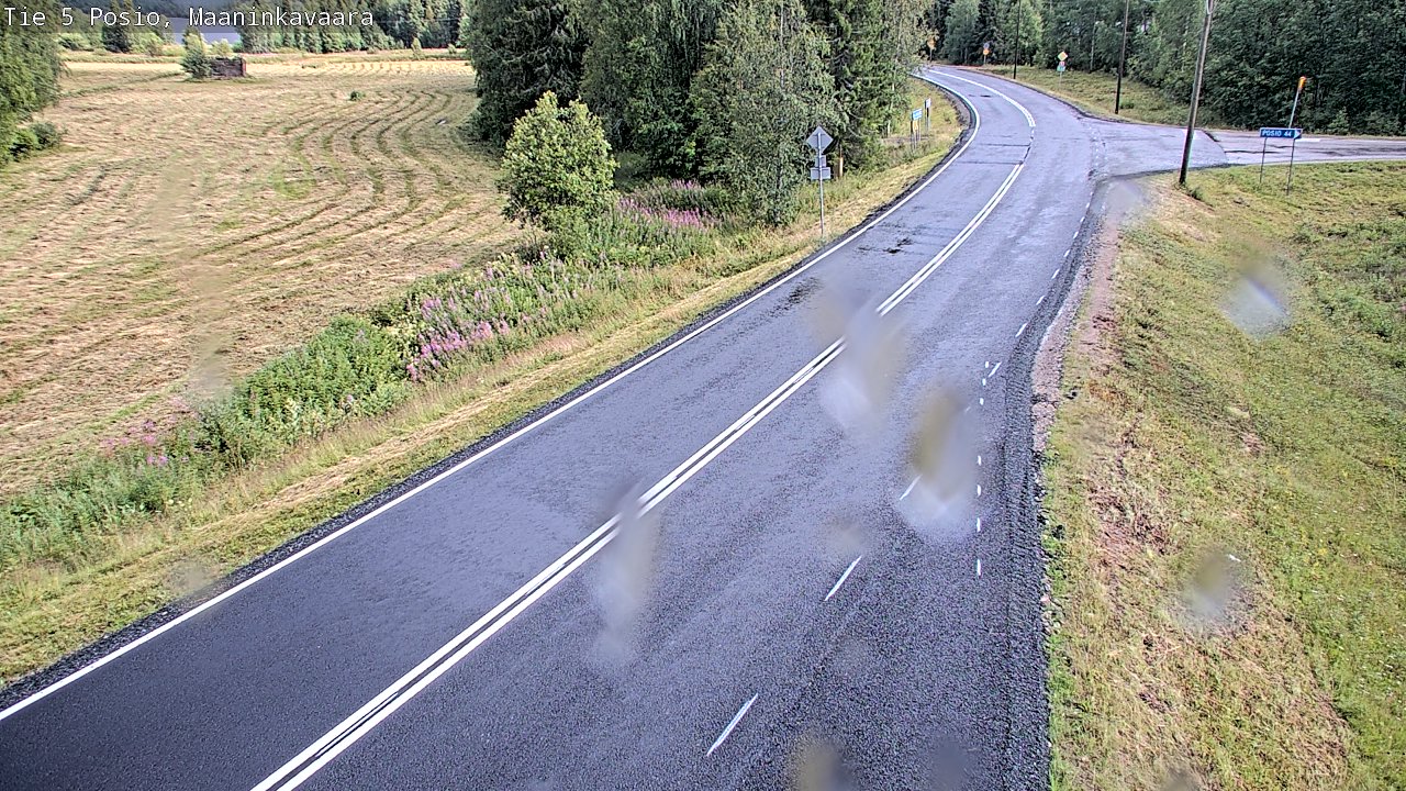 Kelikamerat Kuva Tie 5 Posio, Maaninkavaara, Posio, Lappi