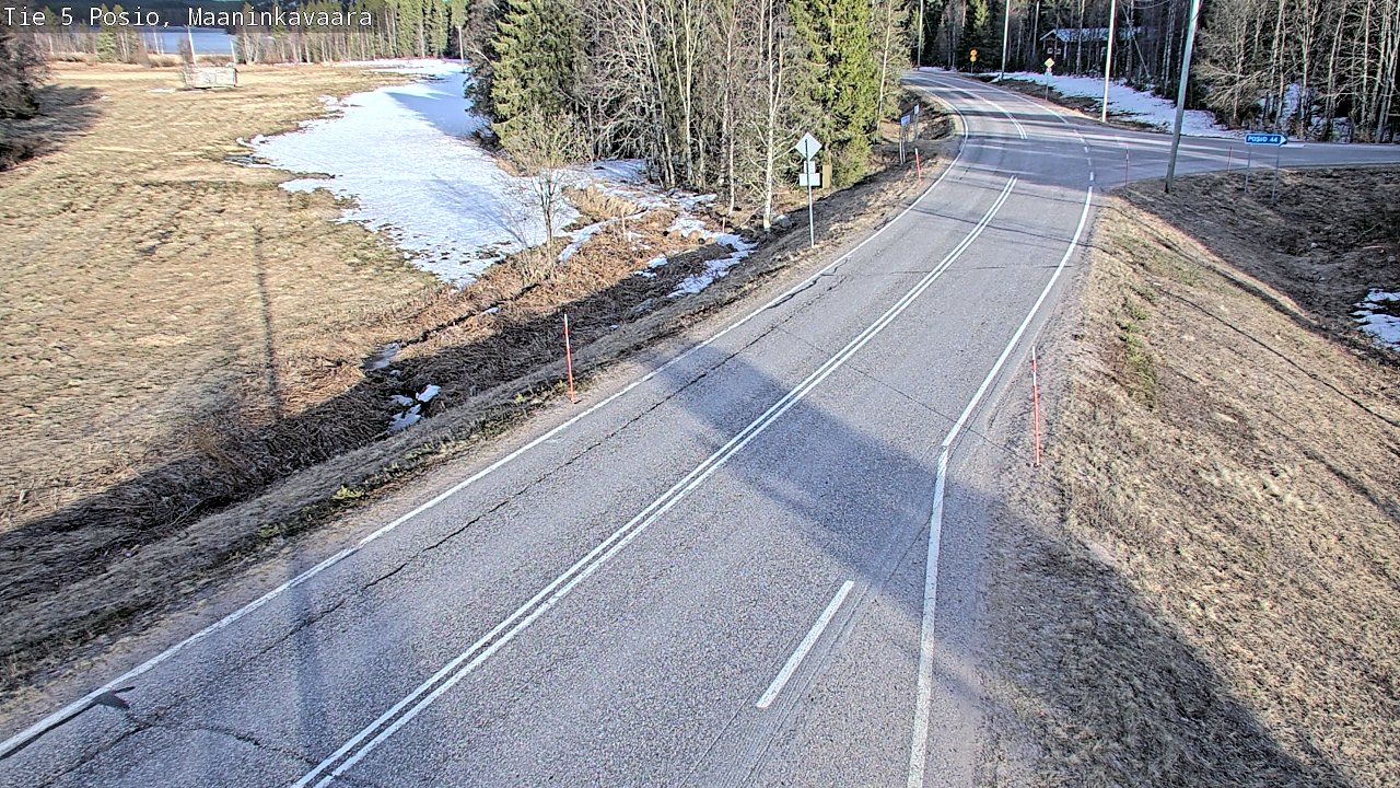 Kelikamerat Kuva Tie 5 Posio, Maaninkavaara, Posio, Lappi