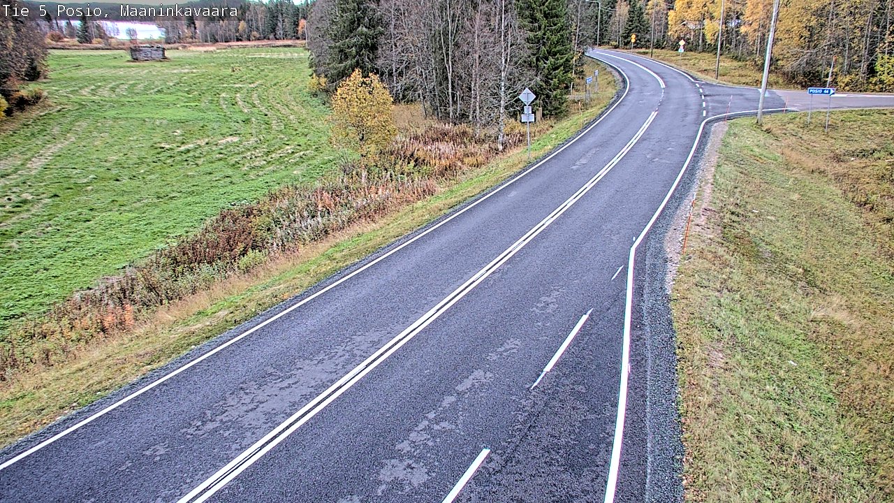 Kelikamerat Kuva Tie 5 Posio, Maaninkavaara, Posio, Lappi