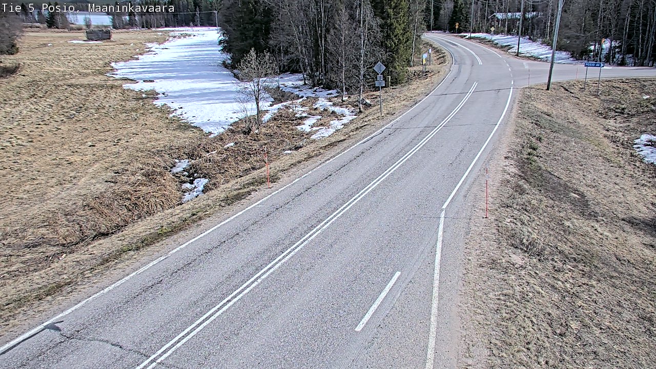 Kelikamerat Kuva Tie 5 Posio, Maaninkavaara, Posio, Lappi