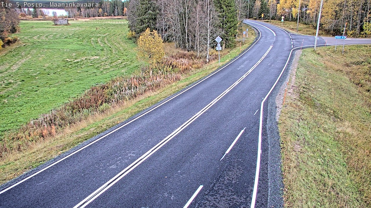 Kelikamerat Kuva Tie 5 Posio, Maaninkavaara, Posio, Lappi