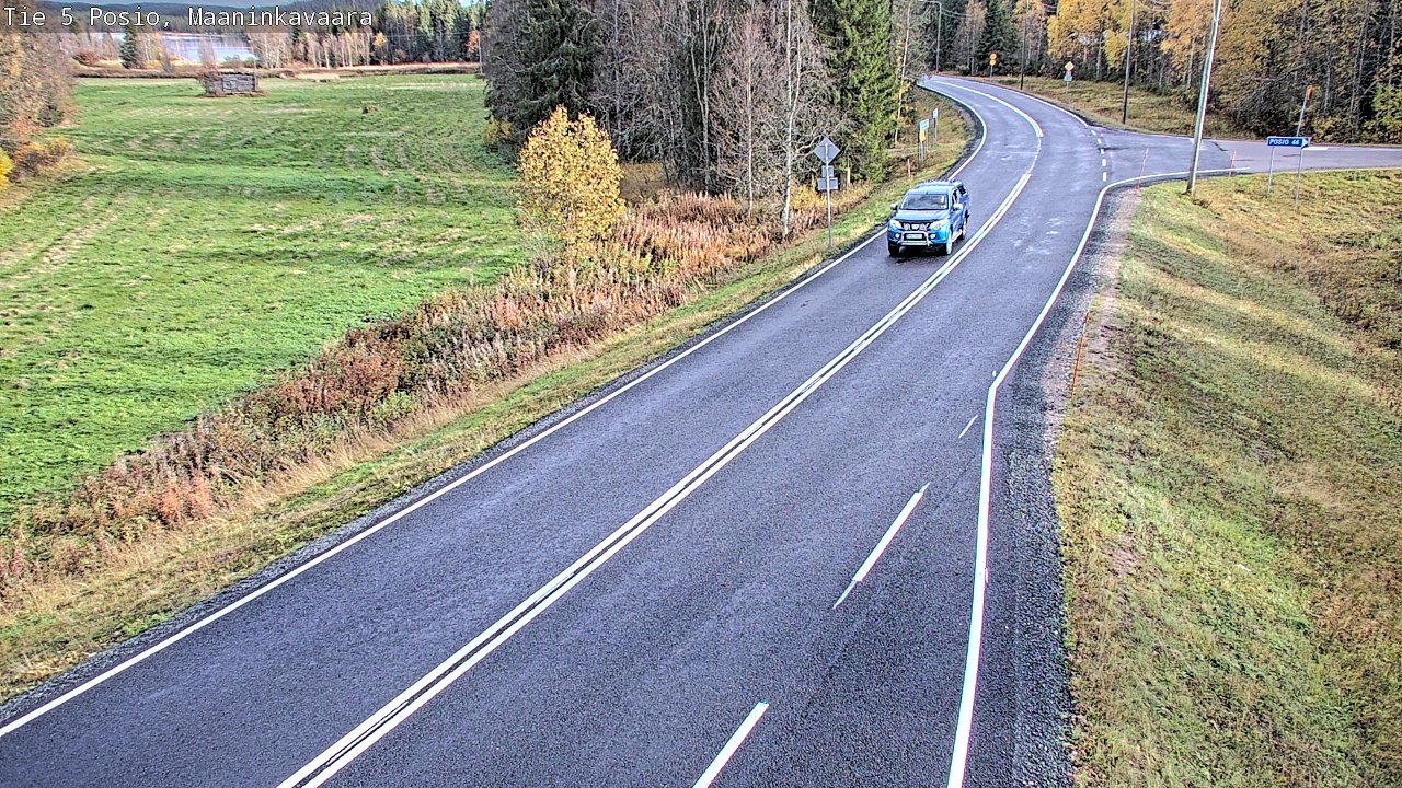 Kelikamerat Kuva Tie 5 Posio, Maaninkavaara, Posio, Lappi