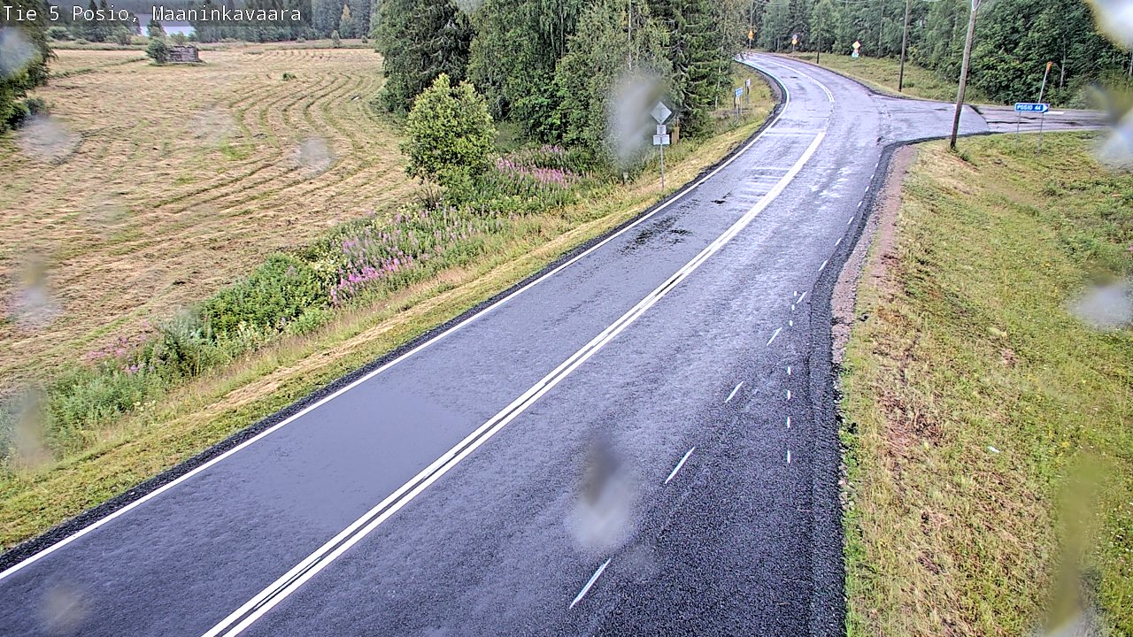 Kelikamerat Kuva Tie 5 Posio, Maaninkavaara, Posio, Lappi