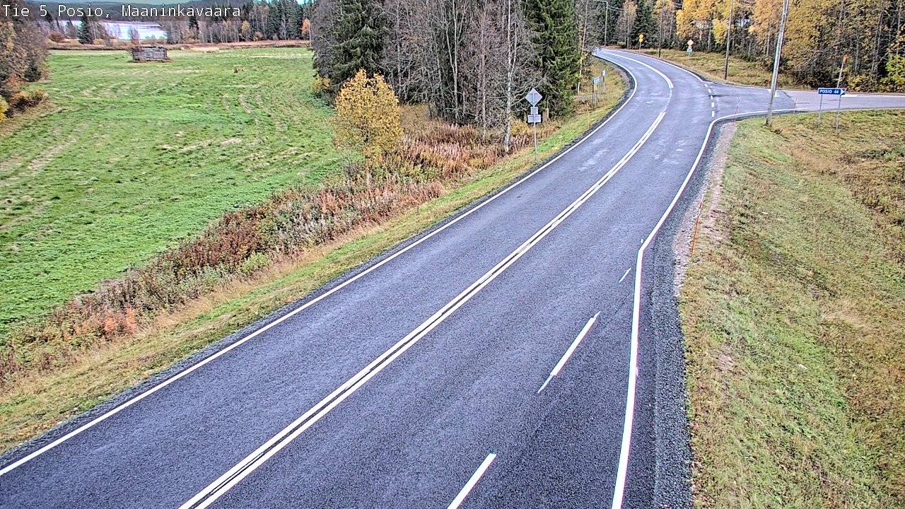 Kelikamerat Kuva Tie 5 Posio, Maaninkavaara, Posio, Lappi
