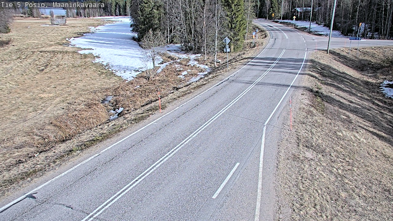 Kelikamerat Kuva Tie 5 Posio, Maaninkavaara, Posio, Lappi