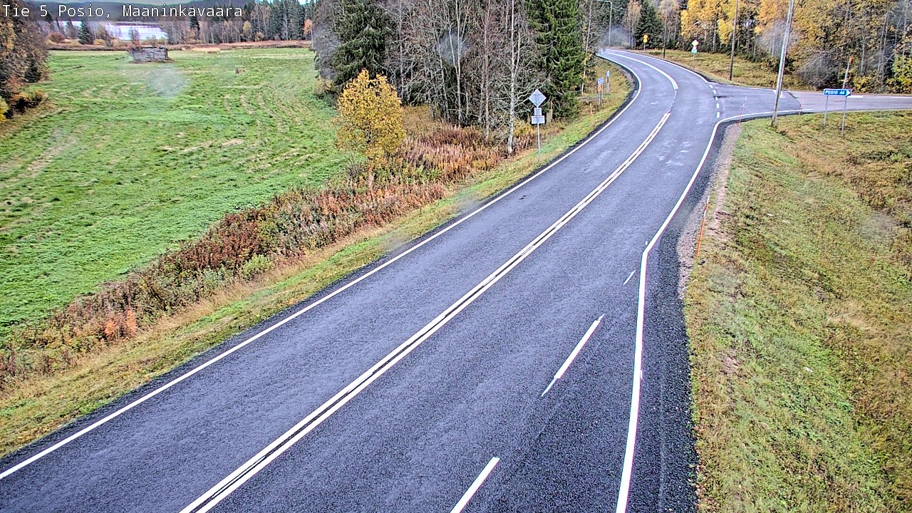 Kelikamerat Kuva Tie 5 Posio, Maaninkavaara, Posio, Lappi