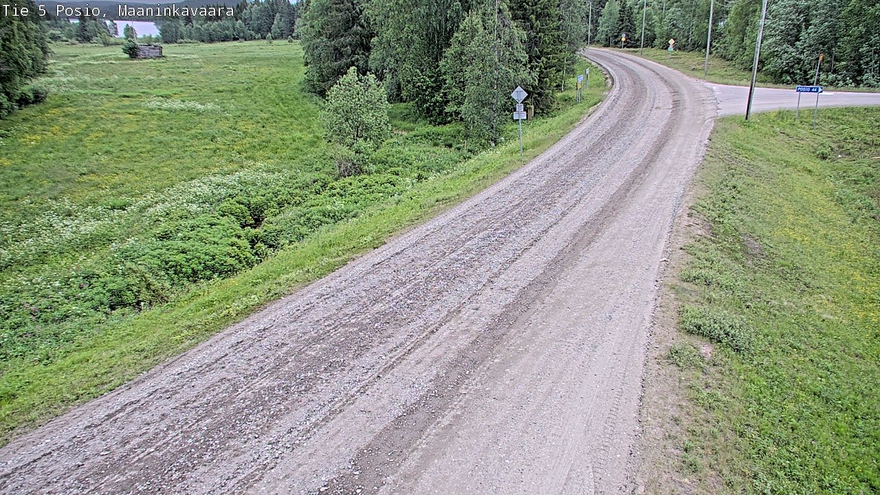 Weather Camera Image Road 5 Posio, Maaninkavaara, Posio, Lappi