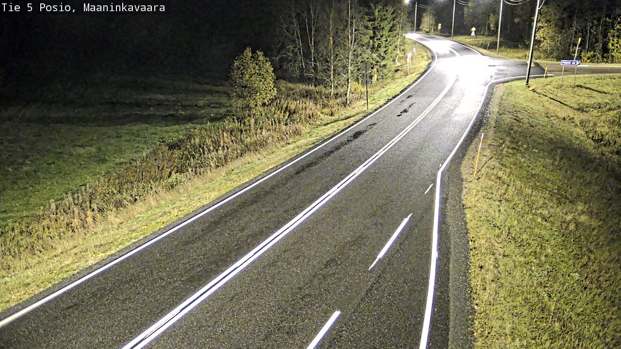 Kelikamerat Kuva Tie 5 Posio, Maaninkavaara, Posio, Lappi