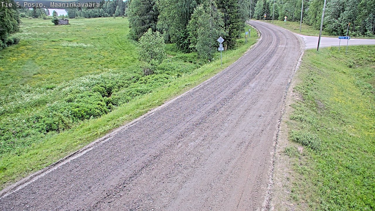 Weather Camera Image Road 5 Posio, Maaninkavaara, Posio, Lappi