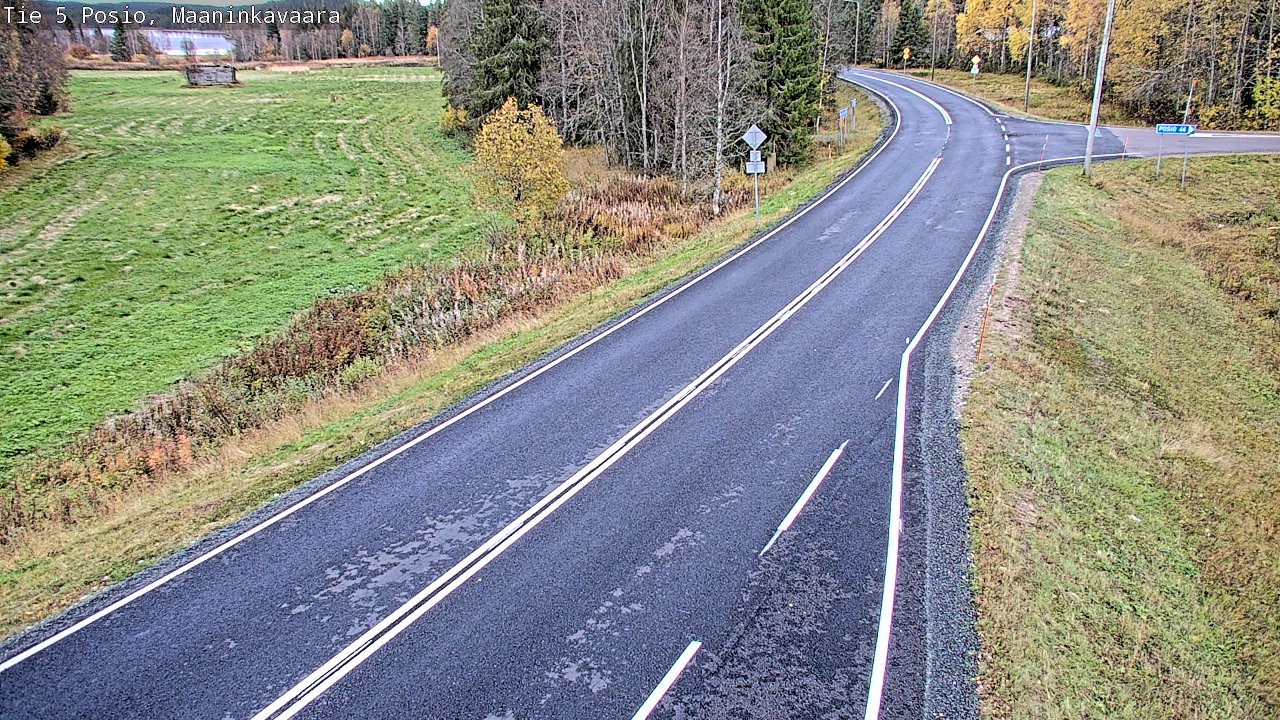 Kelikamerat Kuva Tie 5 Posio, Maaninkavaara, Posio, Lappi
