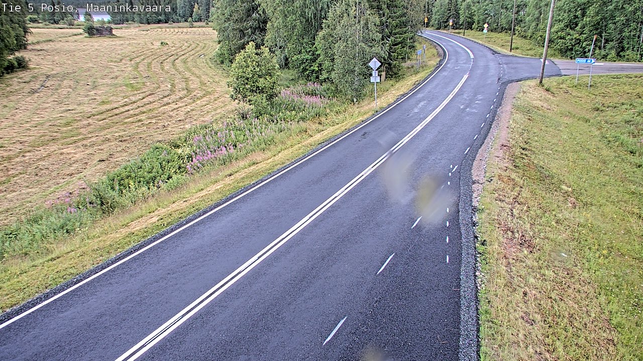 Kelikamerat Kuva Tie 5 Posio, Maaninkavaara, Posio, Lappi
