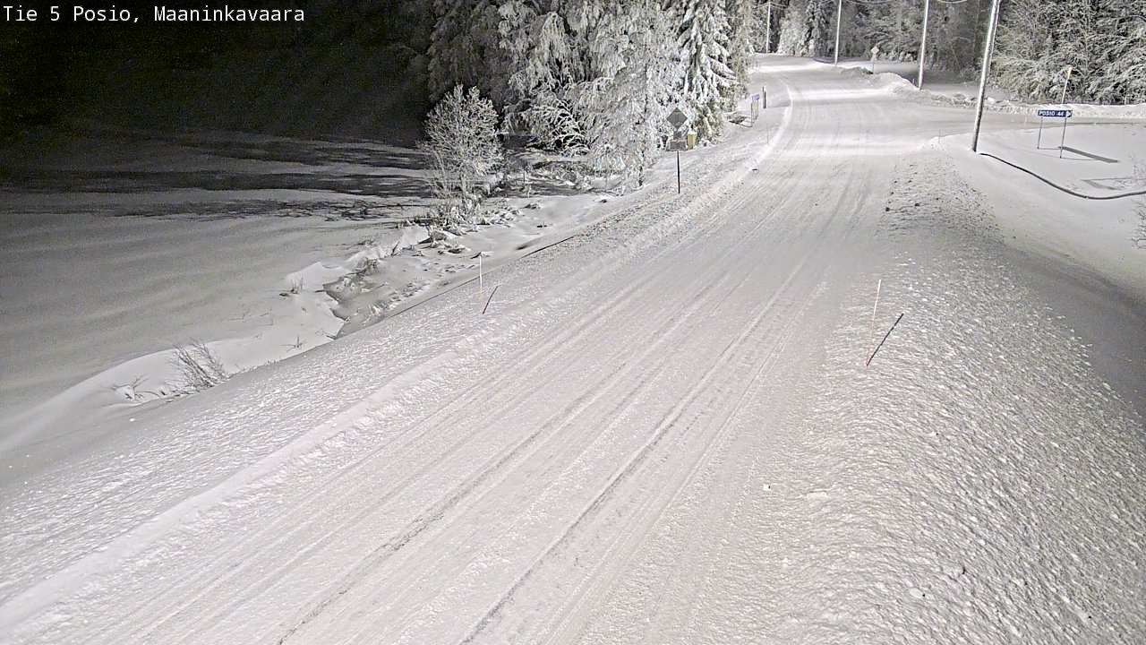 Weather Camera Image Road 5 Posio, Maaninkavaara, Posio, Lappi