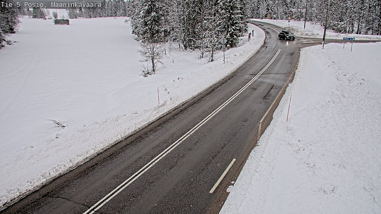 Kelikamerat Kuva Tie 5 Posio, Maaninkavaara, Posio, Lappi