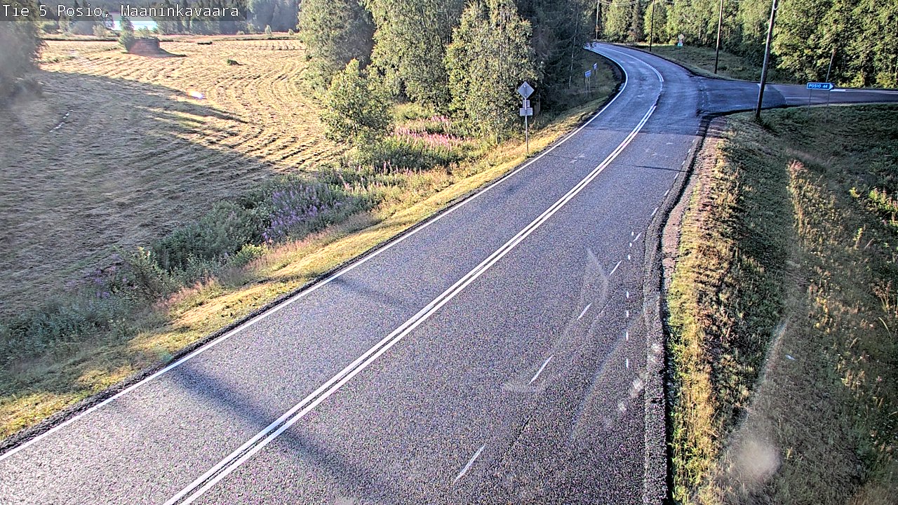 Weather Camera Image Road 5 Posio, Maaninkavaara, Posio, Lappi