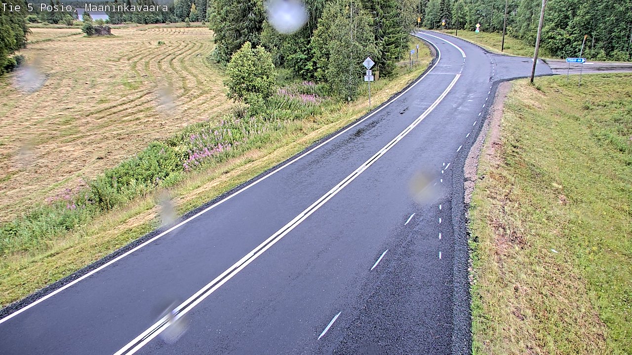 Kelikamerat Kuva Tie 5 Posio, Maaninkavaara, Posio, Lappi