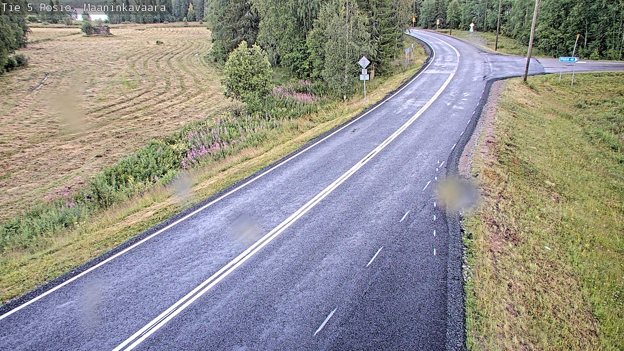 Kelikamerat Kuva Tie 5 Posio, Maaninkavaara, Posio, Lappi