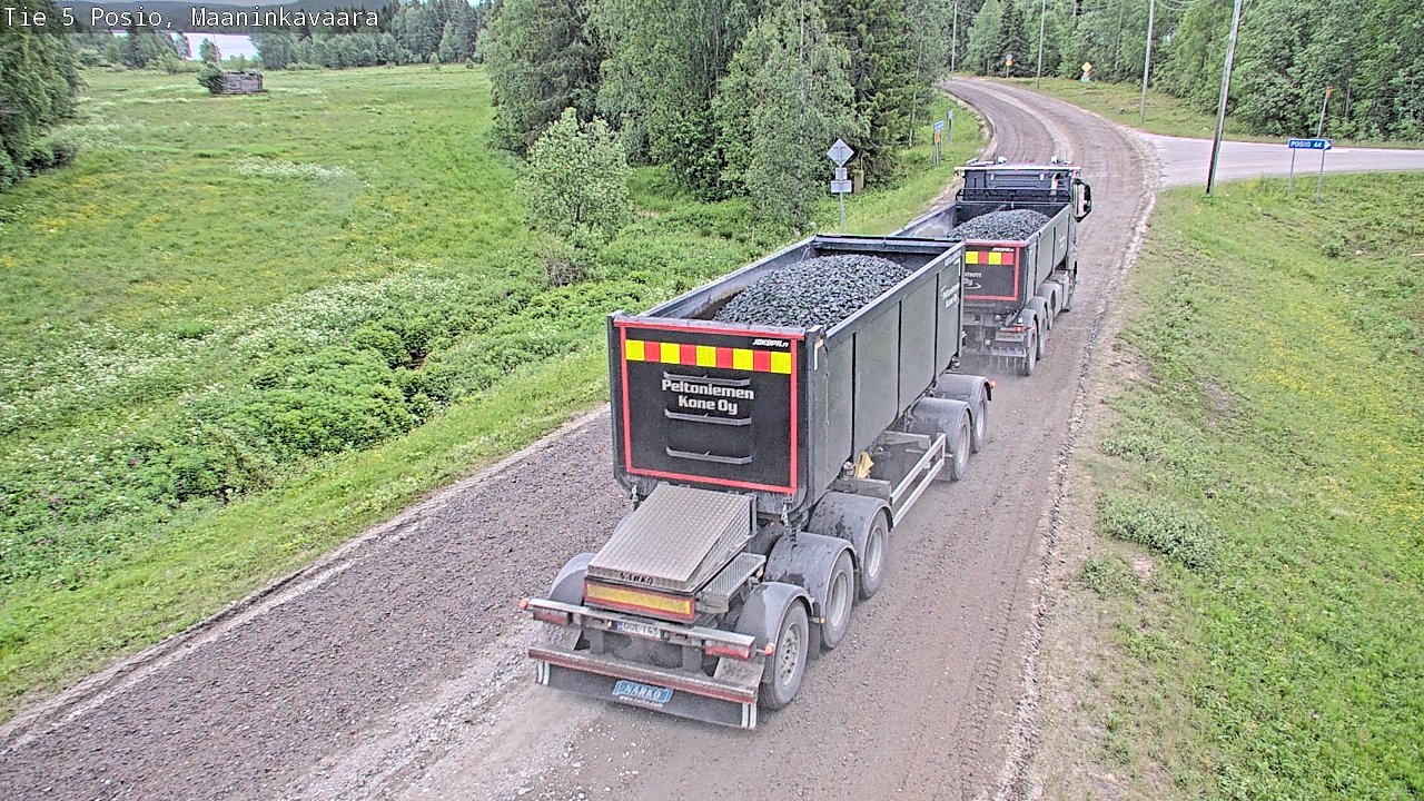 Weather Camera Image Road 5 Posio, Maaninkavaara, Posio, Lappi