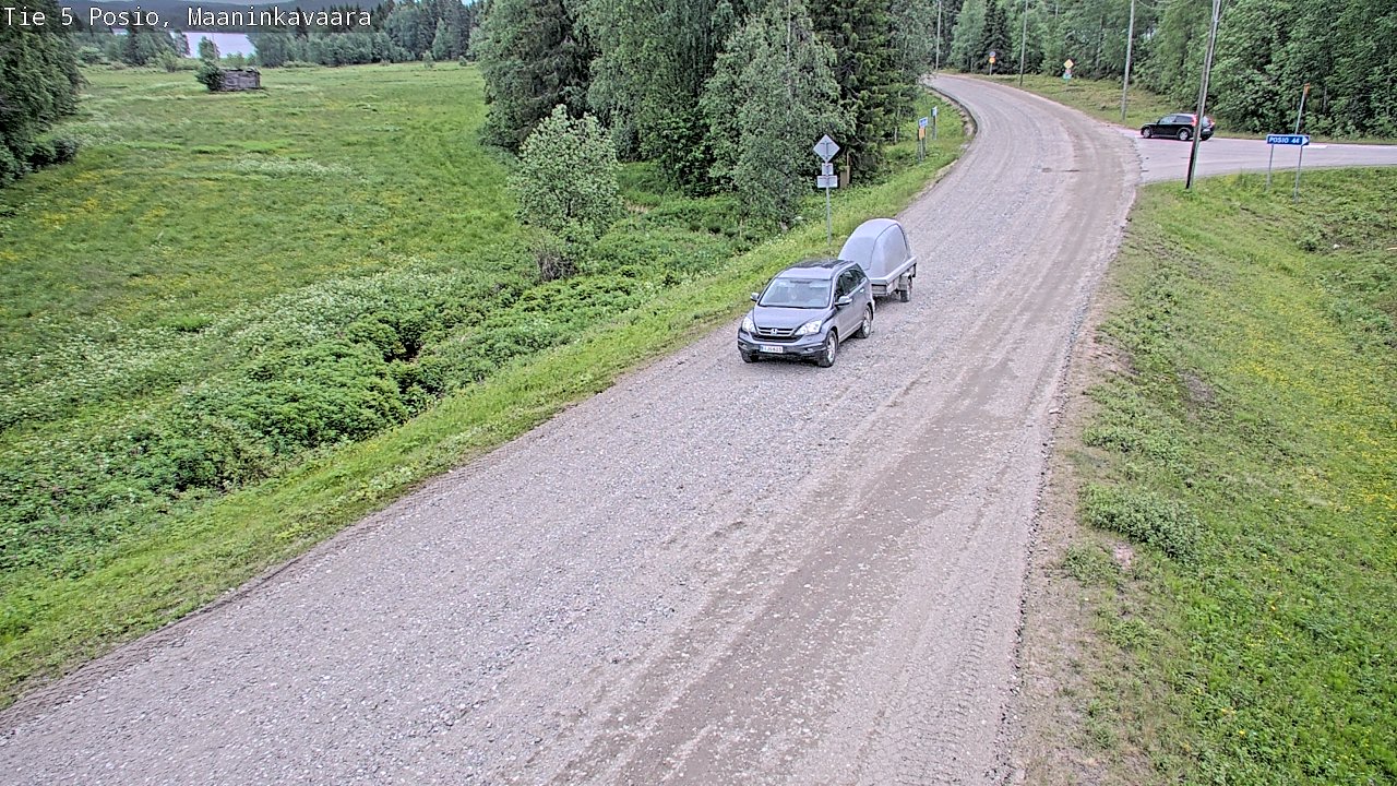 Kelikamerat Kuva Tie 5 Posio, Maaninkavaara, Posio, Lappi