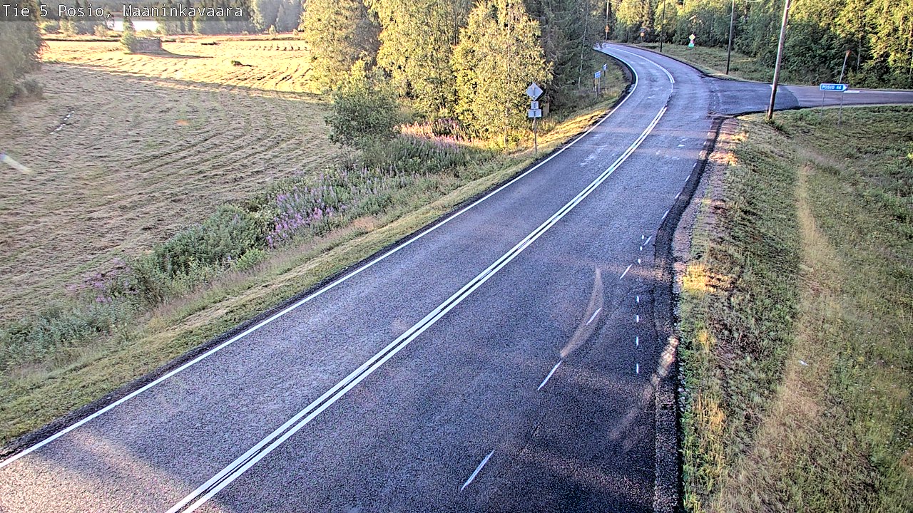 Weather Camera Image Road 5 Posio, Maaninkavaara, Posio, Lappi