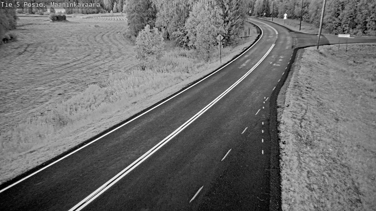 Kelikamerat Kuva Tie 5 Posio, Maaninkavaara, Posio, Lappi