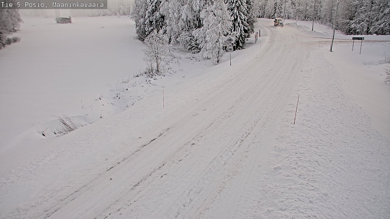 Weather Camera Image Road 5 Posio, Maaninkavaara, Posio, Lappi