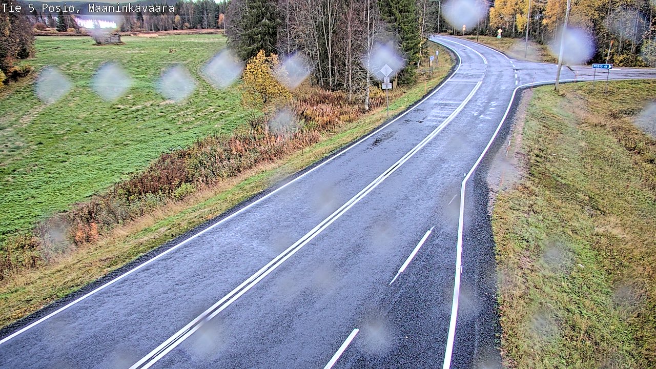 Kelikamerat Kuva Tie 5 Posio, Maaninkavaara, Posio, Lappi