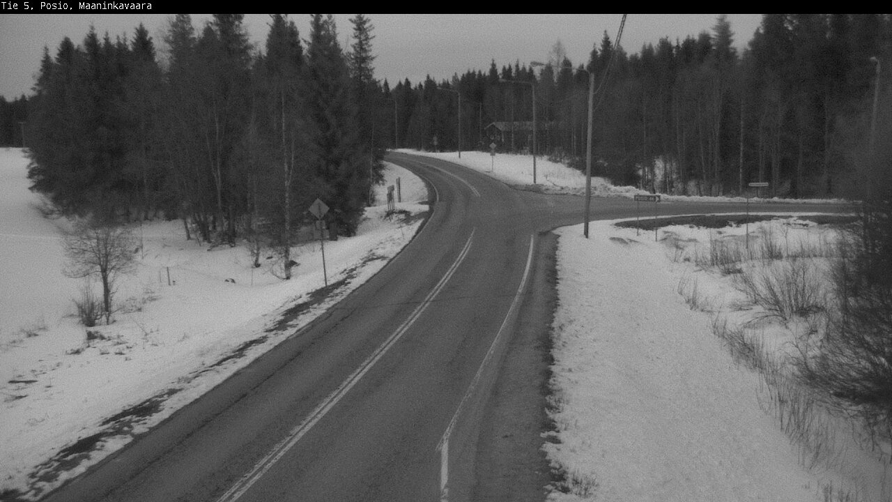 Weather Camera Image Road 5 Posio, Maaninkavaara, Posio, Lappi