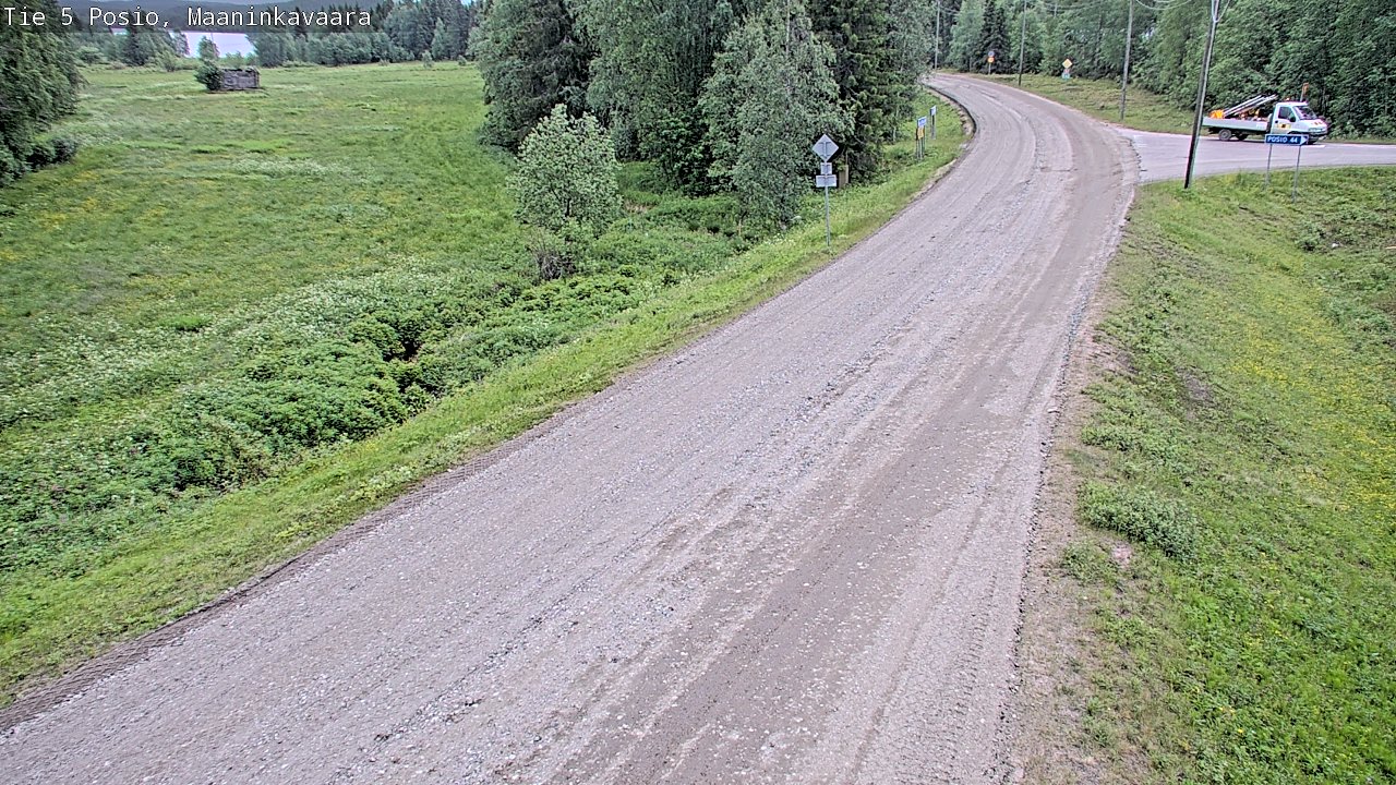 Kelikamerat Kuva Tie 5 Posio, Maaninkavaara, Posio, Lappi