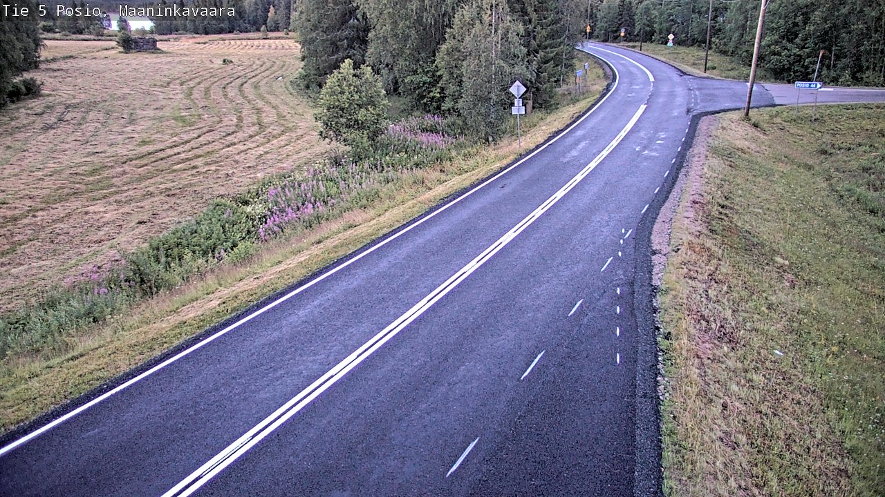 Kelikamerat Kuva Tie 5 Posio, Maaninkavaara, Posio, Lappi