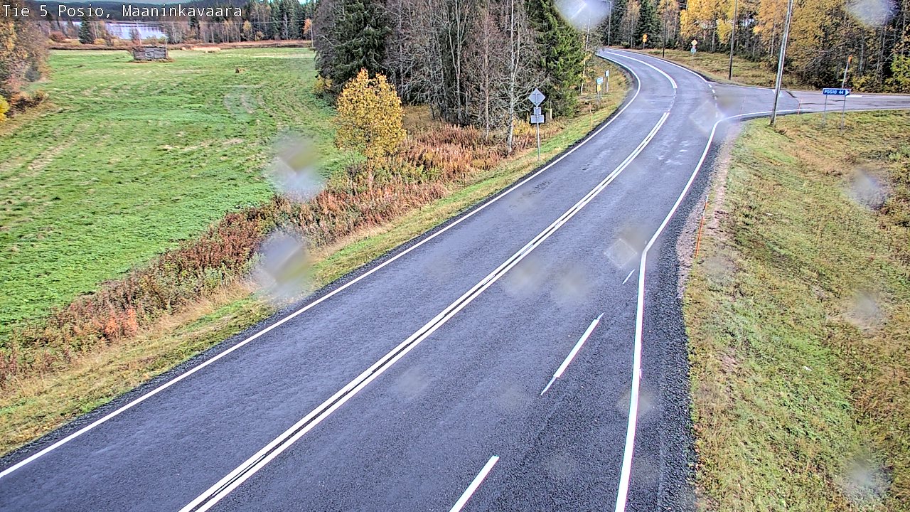 Kelikamerat Kuva Tie 5 Posio, Maaninkavaara, Posio, Lappi