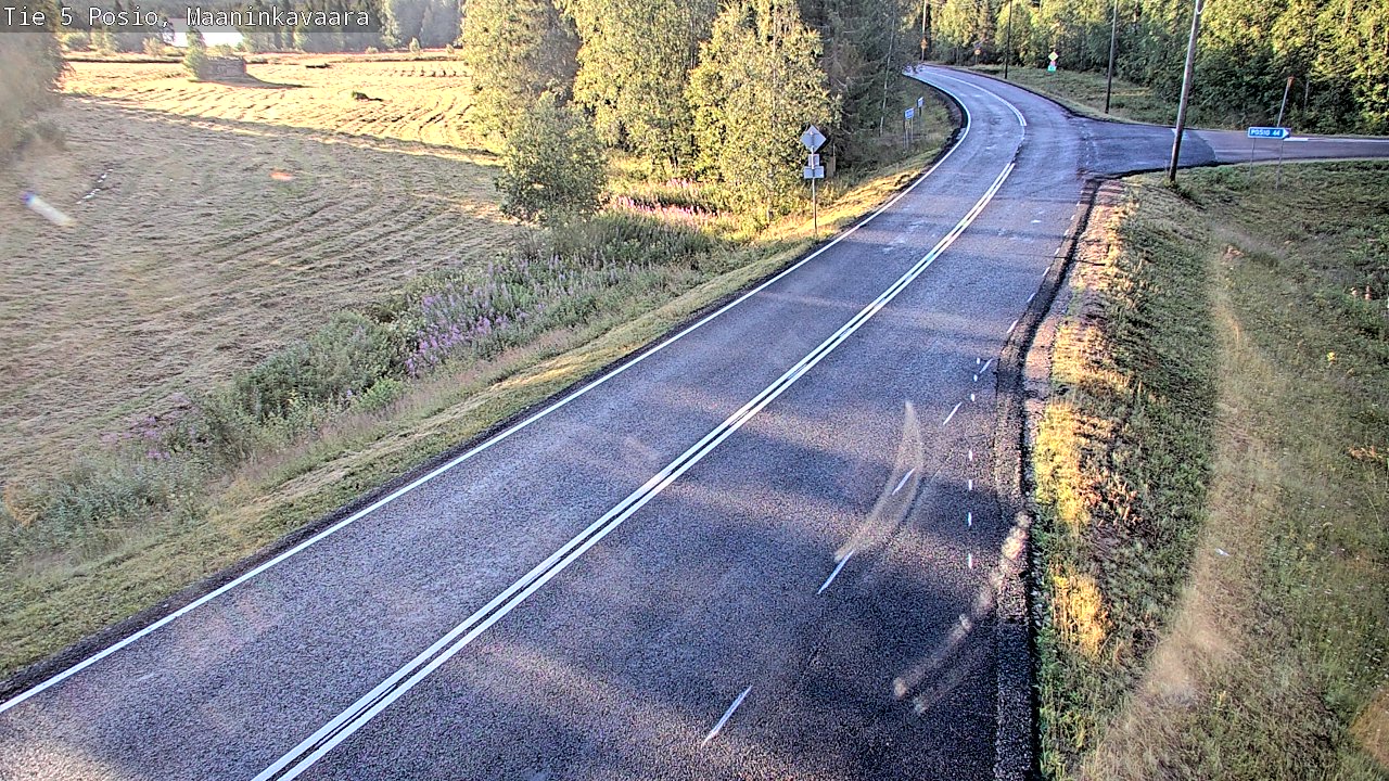 Weather Camera Image Road 5 Posio, Maaninkavaara, Posio, Lappi