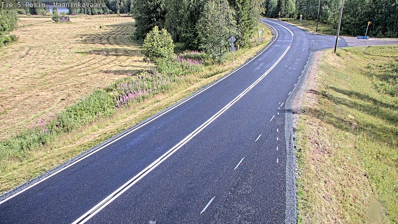 Kelikamerat Kuva Tie 5 Posio, Maaninkavaara, Posio, Lappi