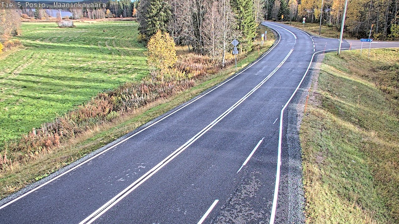 Kelikamerat Kuva Tie 5 Posio, Maaninkavaara, Posio, Lappi