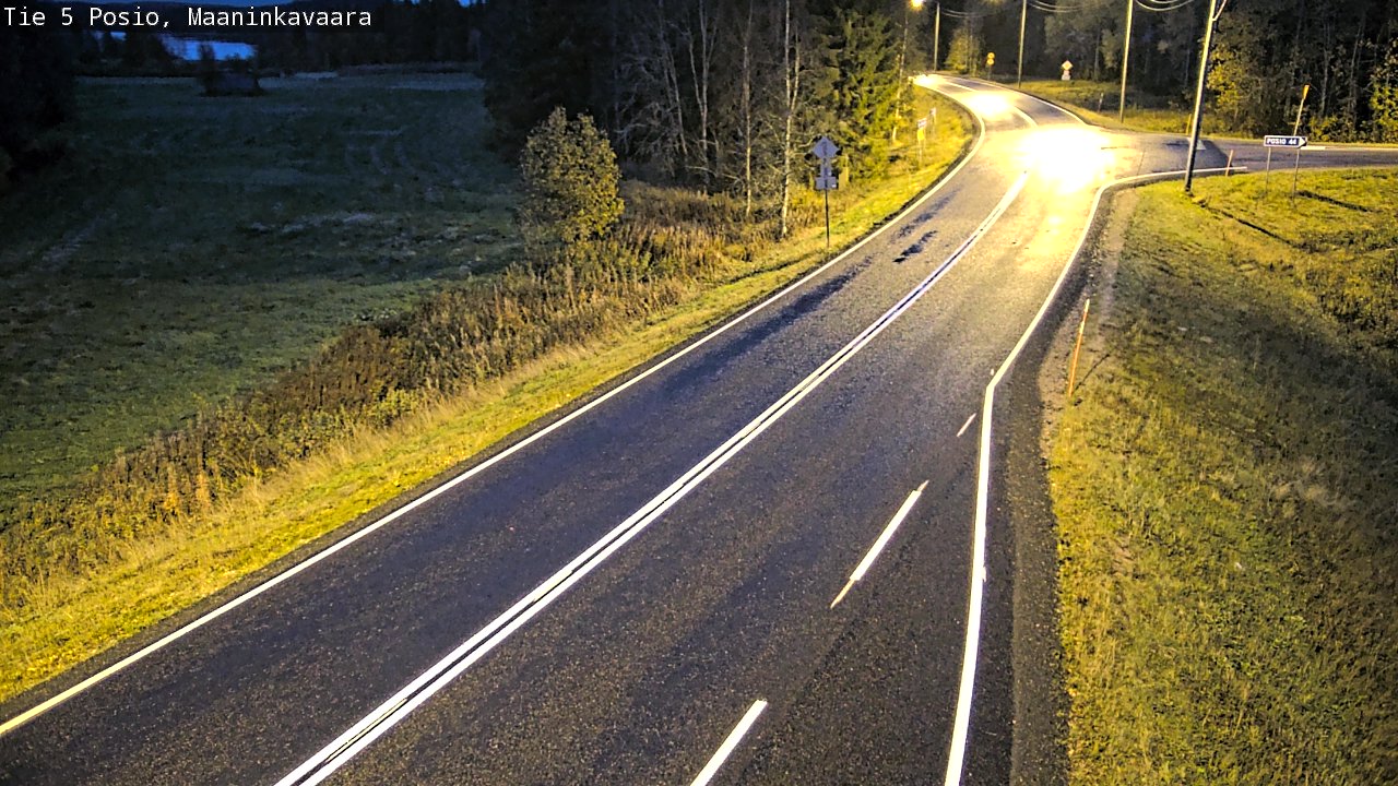 Kelikamerat Kuva Tie 5 Posio, Maaninkavaara, Posio, Lappi