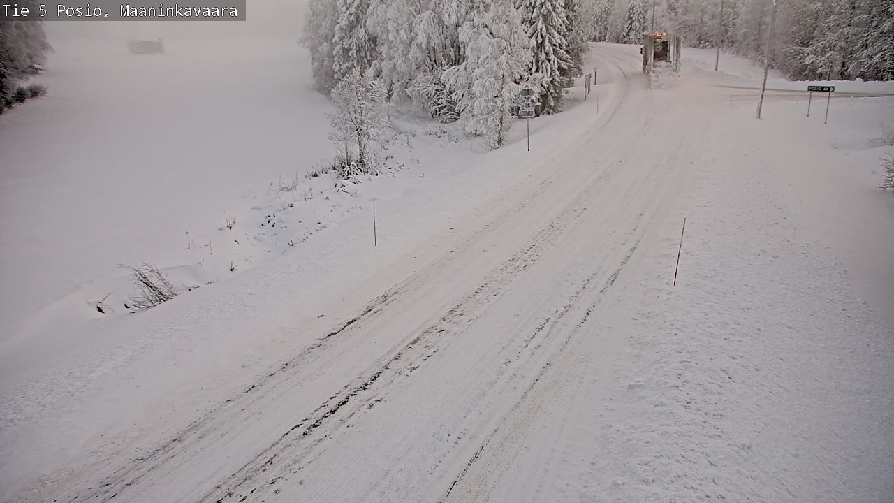 Weather Camera Image Road 5 Posio, Maaninkavaara, Posio, Lappi