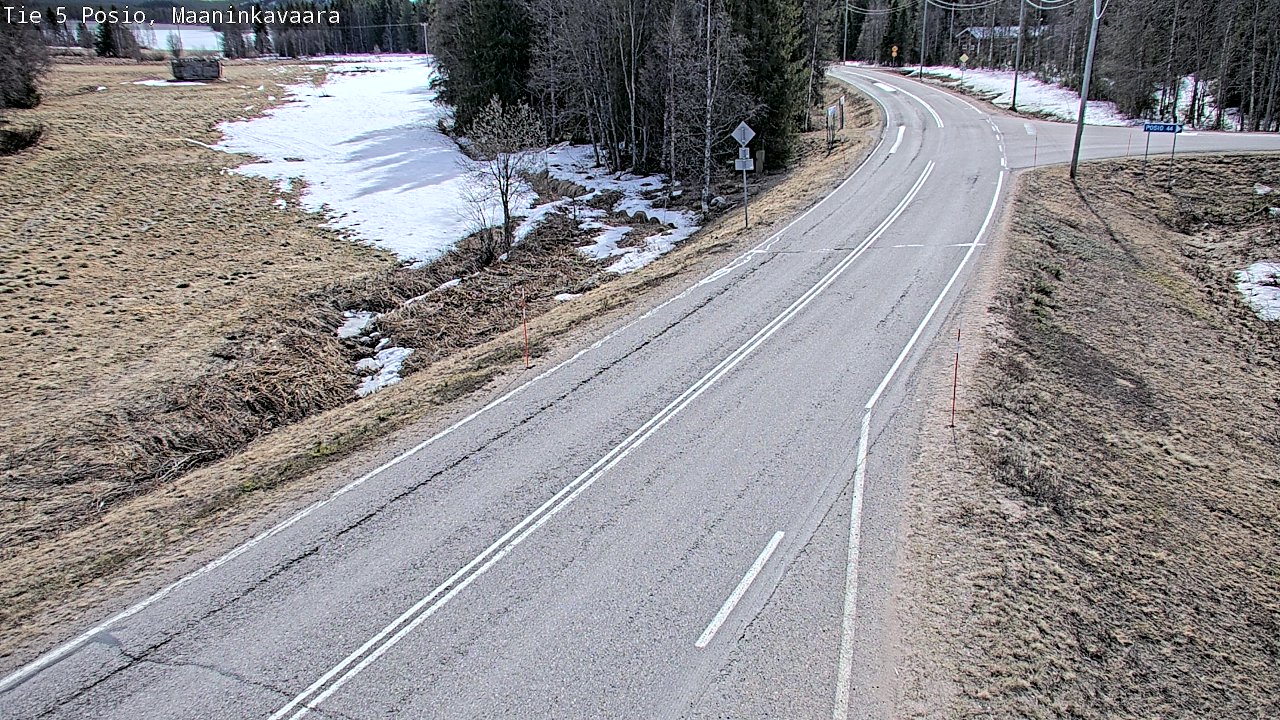 Kelikamerat Kuva Tie 5 Posio, Maaninkavaara, Posio, Lappi