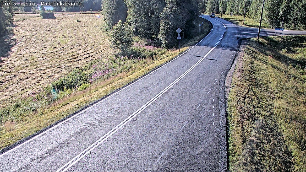 Weather Camera Image Road 5 Posio, Maaninkavaara, Posio, Lappi