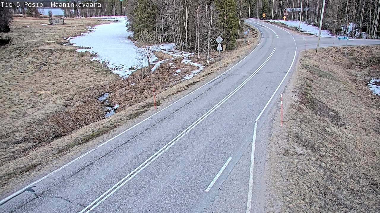 Kelikamerat Kuva Tie 5 Posio, Maaninkavaara, Posio, Lappi