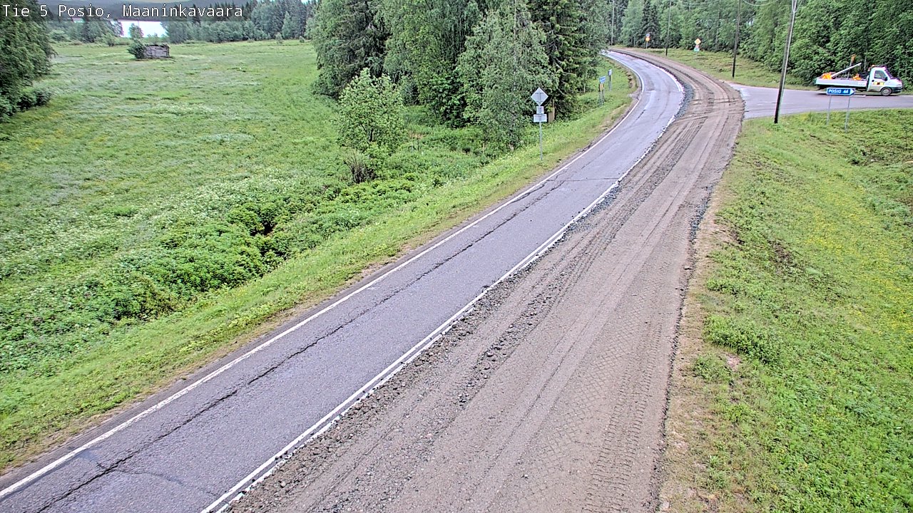 Kelikamerat Kuva Tie 5 Posio, Maaninkavaara, Posio, Lappi