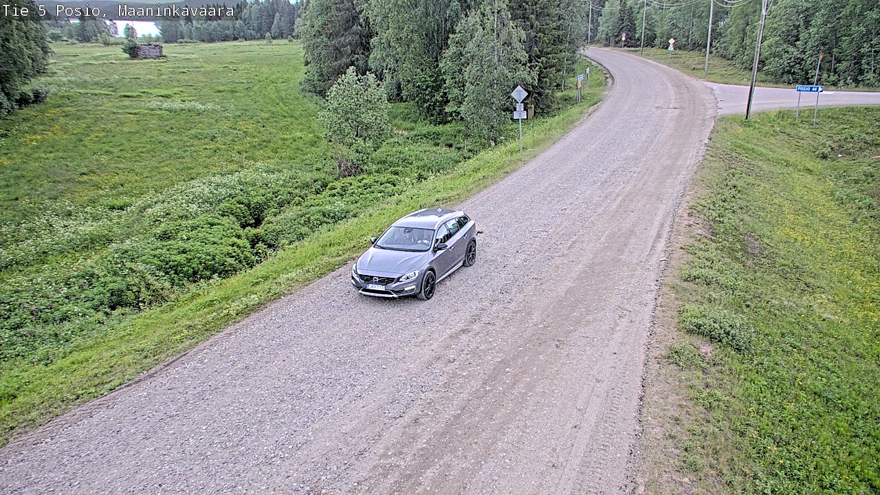Kelikamerat Kuva Tie 5 Posio, Maaninkavaara, Posio, Lappi