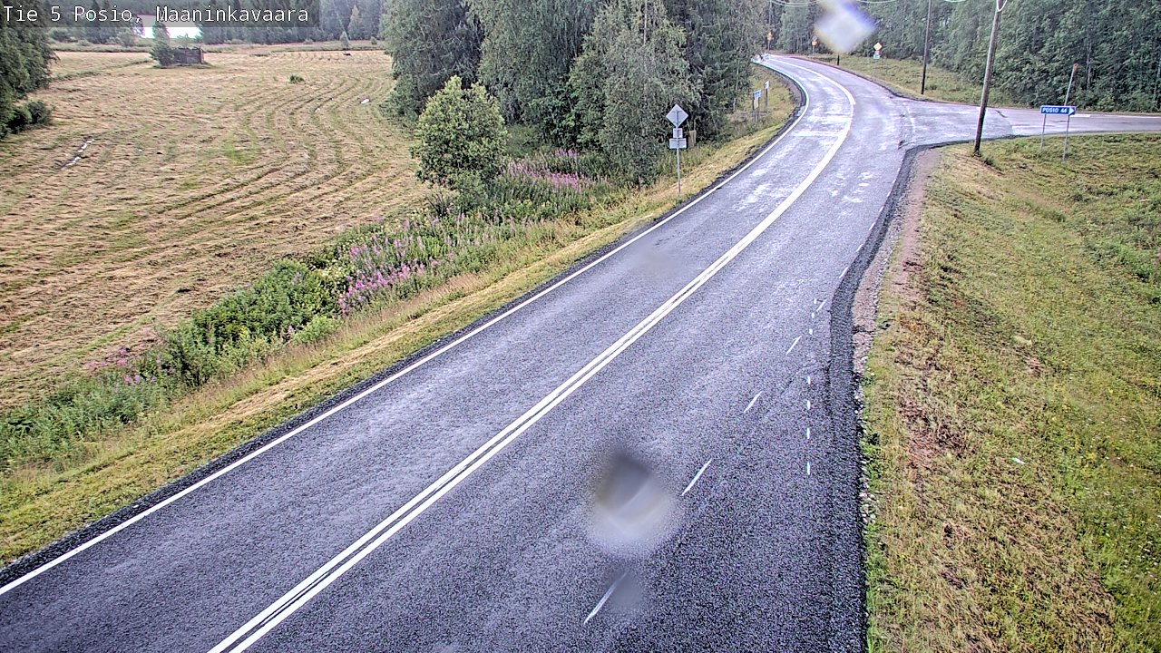 Kelikamerat Kuva Tie 5 Posio, Maaninkavaara, Posio, Lappi