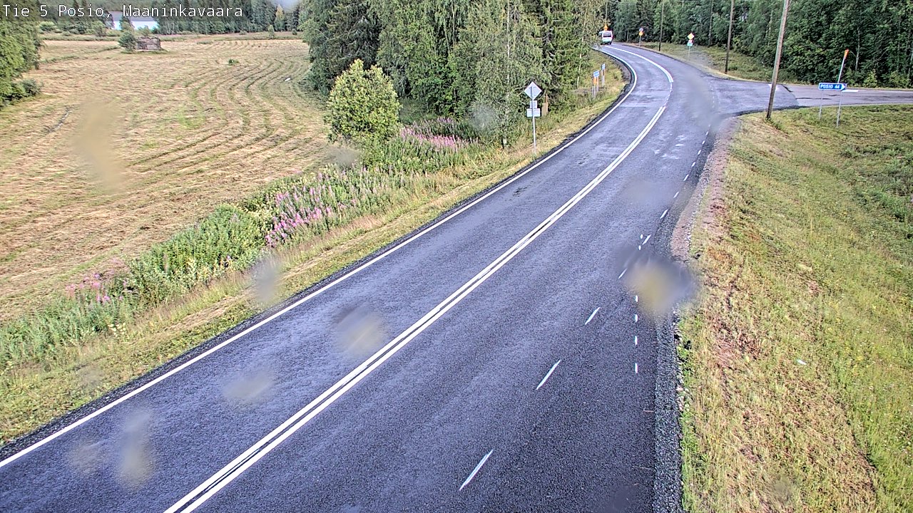 Kelikamerat Kuva Tie 5 Posio, Maaninkavaara, Posio, Lappi