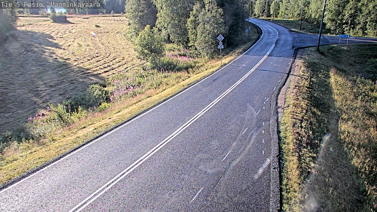 Weather Camera Image Road 5 Posio, Maaninkavaara, Posio, Lappi