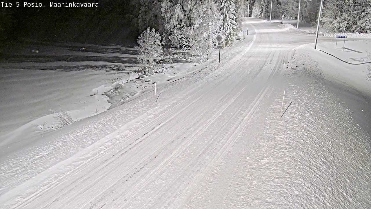 Weather Camera Image Road 5 Posio, Maaninkavaara, Posio, Lappi