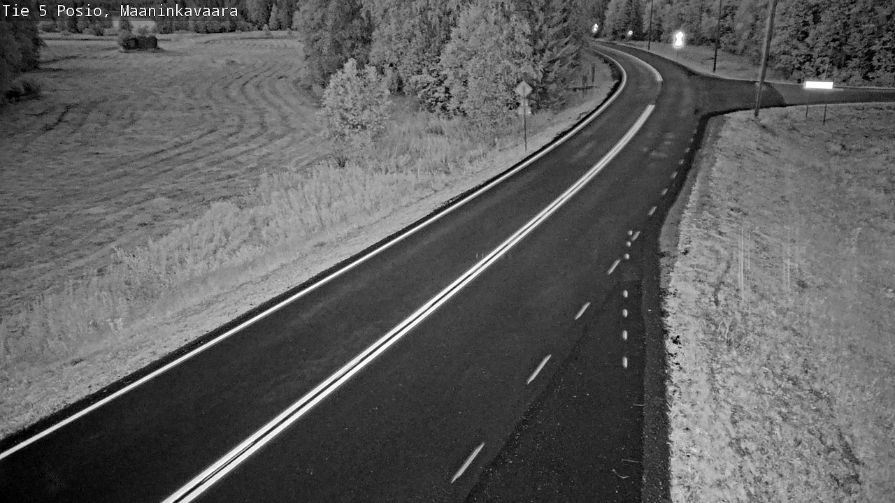 Kelikamerat Kuva Tie 5 Posio, Maaninkavaara, Posio, Lappi
