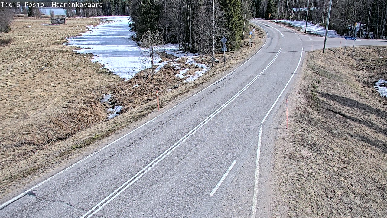 Kelikamerat Kuva Tie 5 Posio, Maaninkavaara, Posio, Lappi