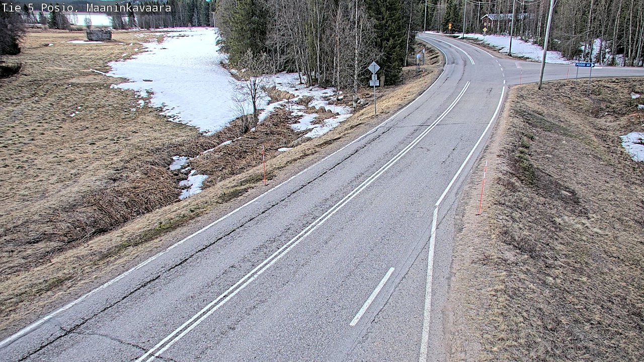 Kelikamerat Kuva Tie 5 Posio, Maaninkavaara, Posio, Lappi
